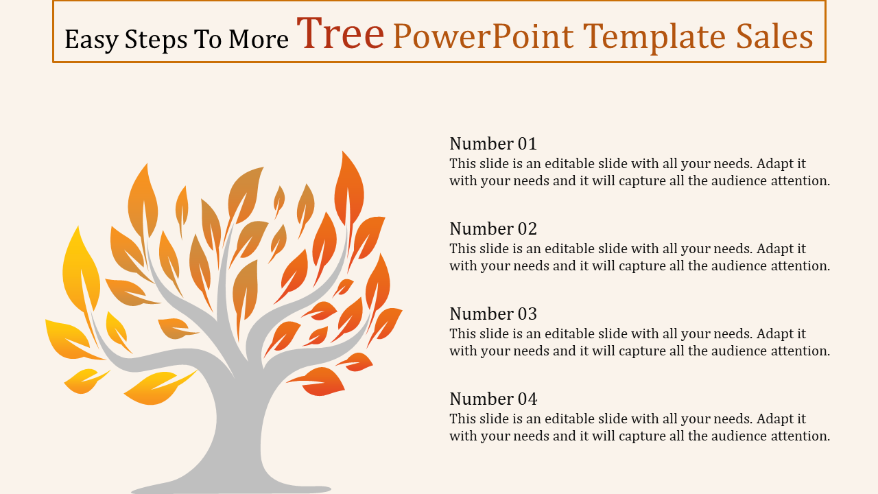 tree powerpoint template-Easy Steps To More Tree Powerpoint Template Sales-Style-1